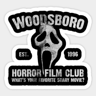 Woodsboro Horror Film Club Sticker